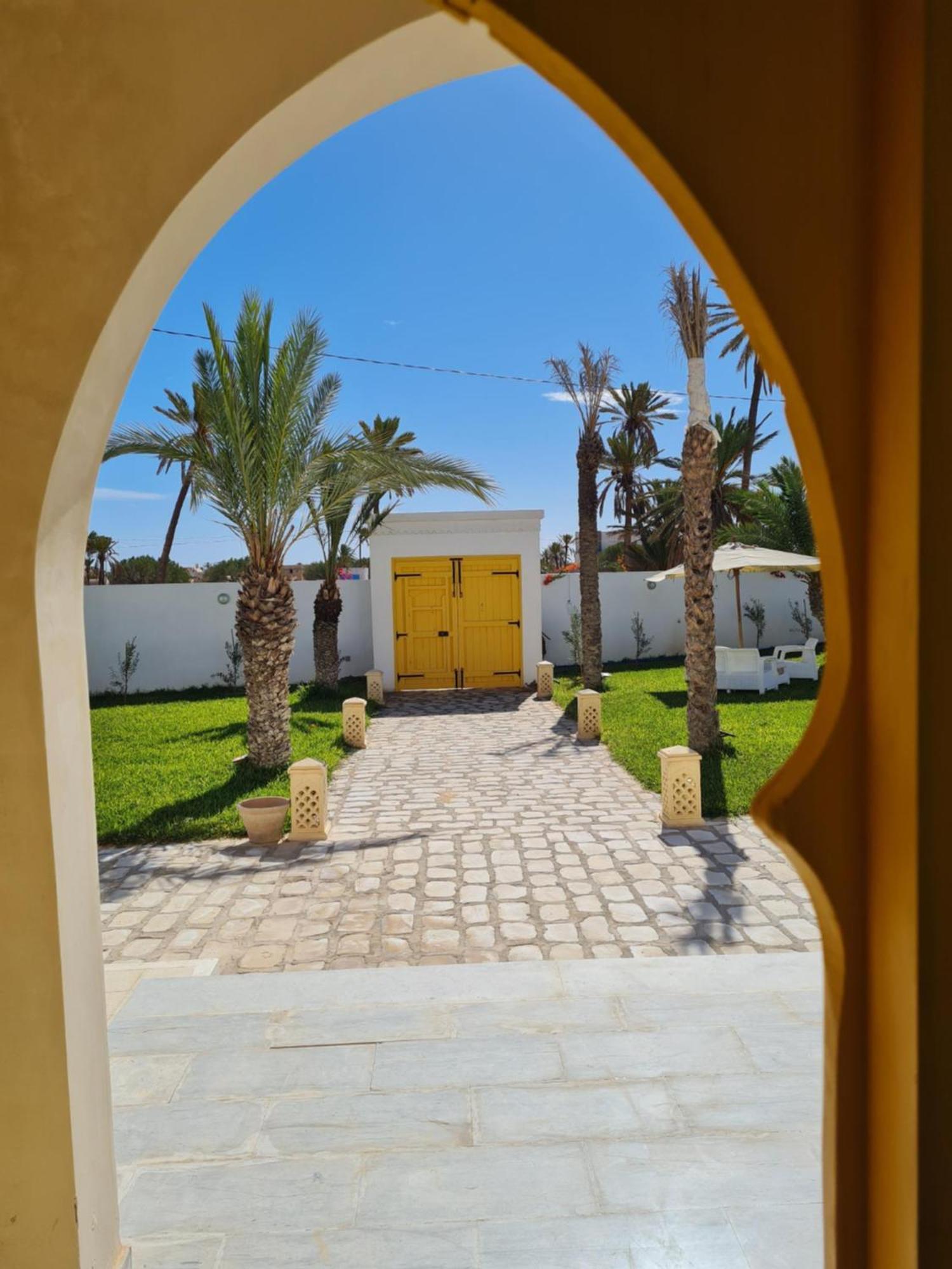 Musk De Djerba Suite Aziz Avec Piscine Temlale Exterior foto